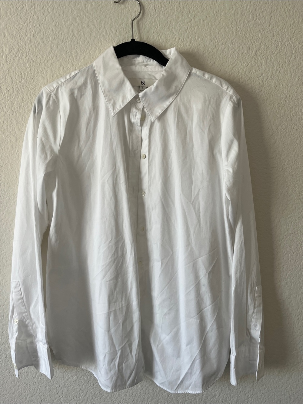 Banana Republic White Women's Button-Down Shirt
